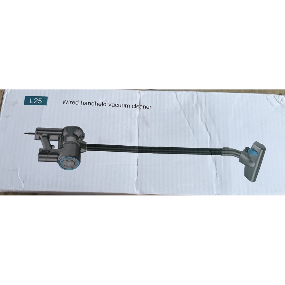 L25 Wired Handheld Vacuum Cleaner Corded Stick Bagless Lightweight Grey